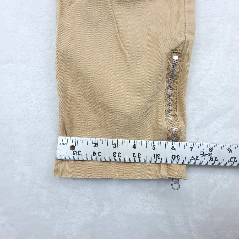 American Stitch Men’s Size XL Tan Beige Elastic Outerwear Joggers